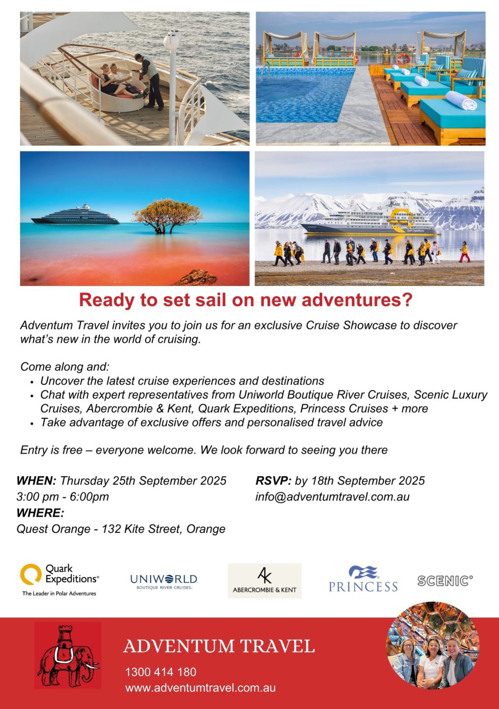 Cruise Show - Orange 2025 (A5)